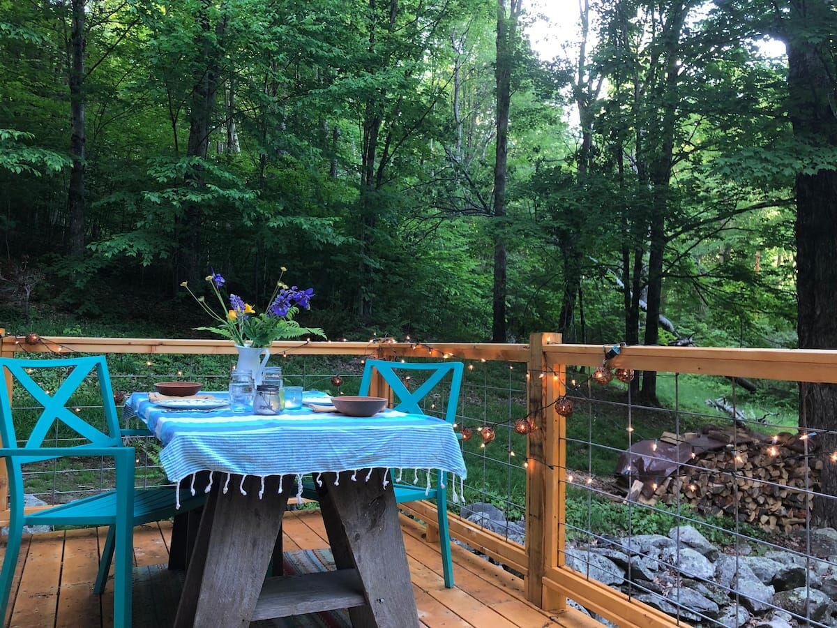 Romantic Wooded Vermont Cabin